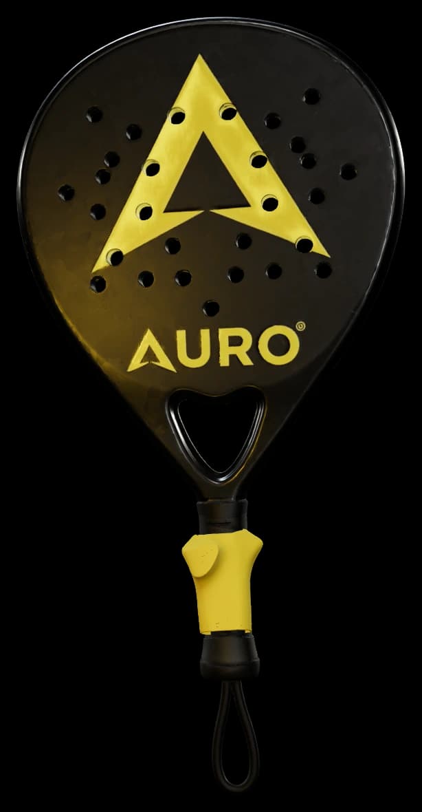 AURO flipped 180 degrees, lower on the handle