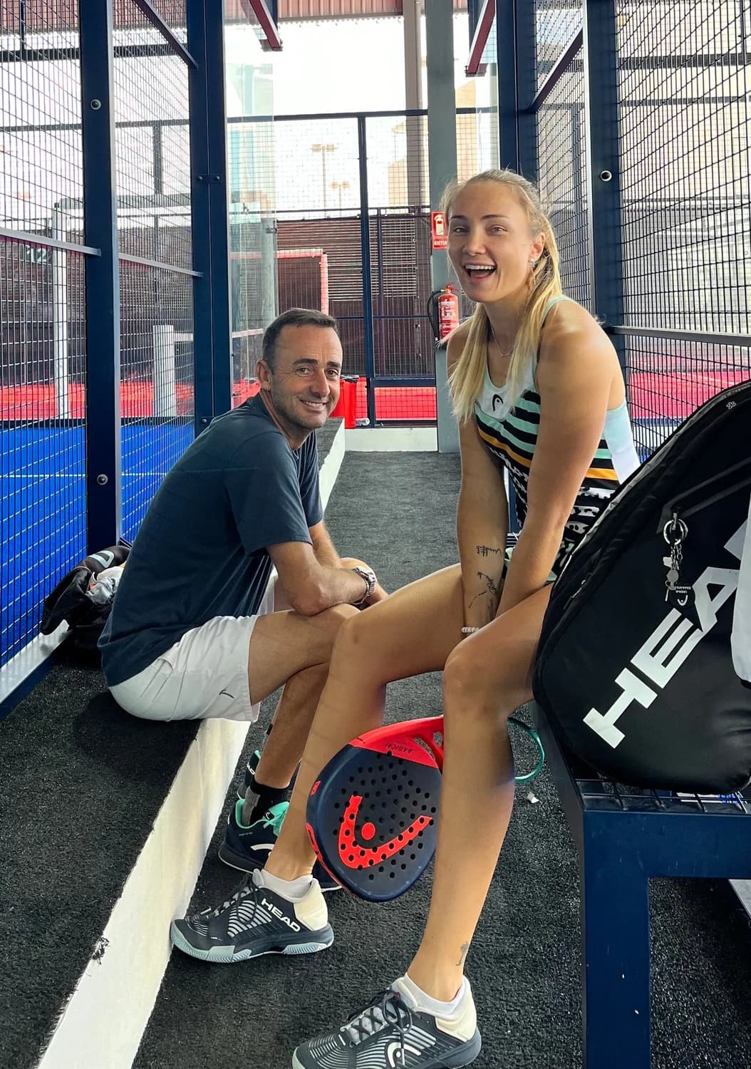 Ksenia Sharifova compitiendo con AURO